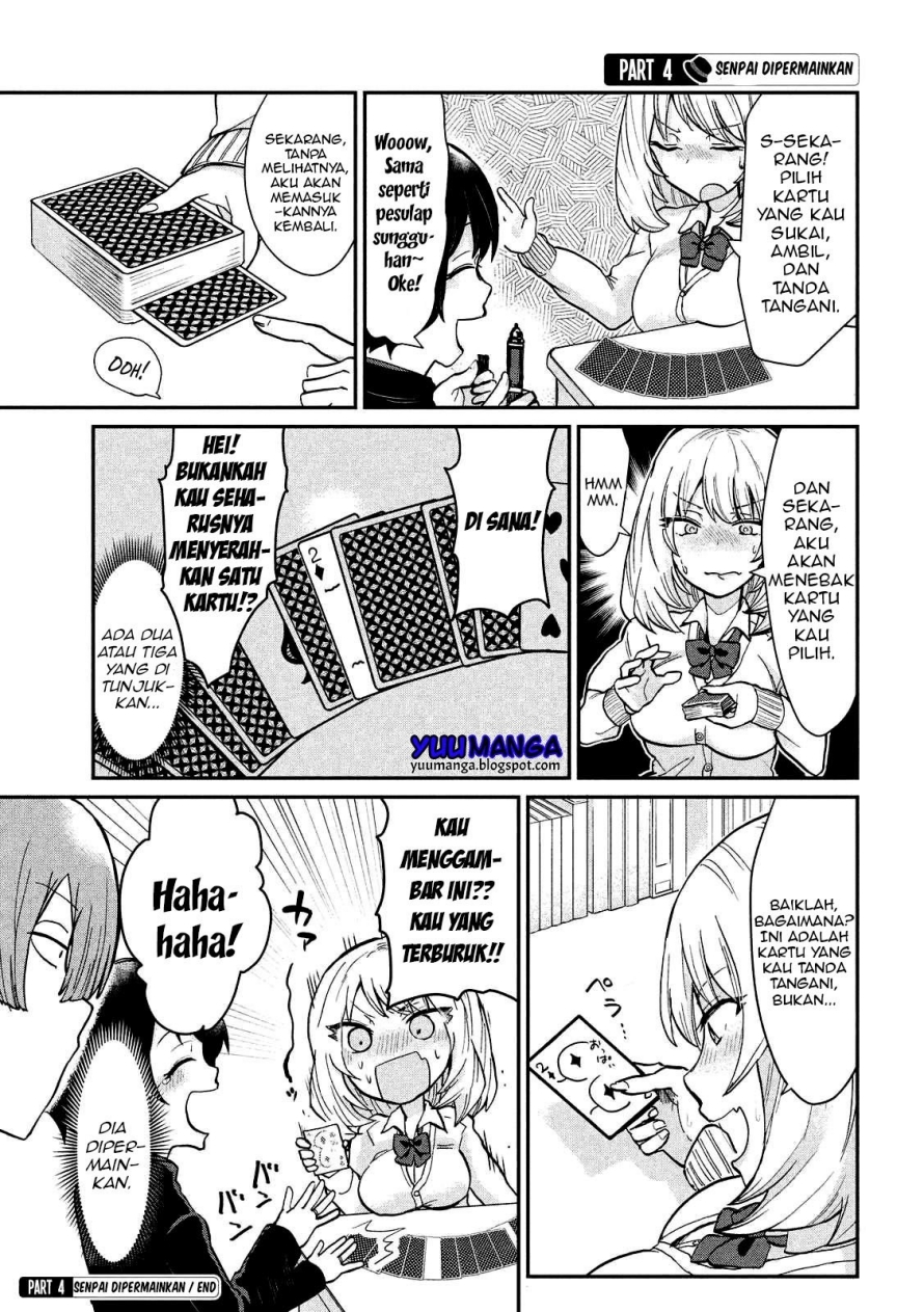 Tejina Senpai Chapter 9 Bahasa Indonesia