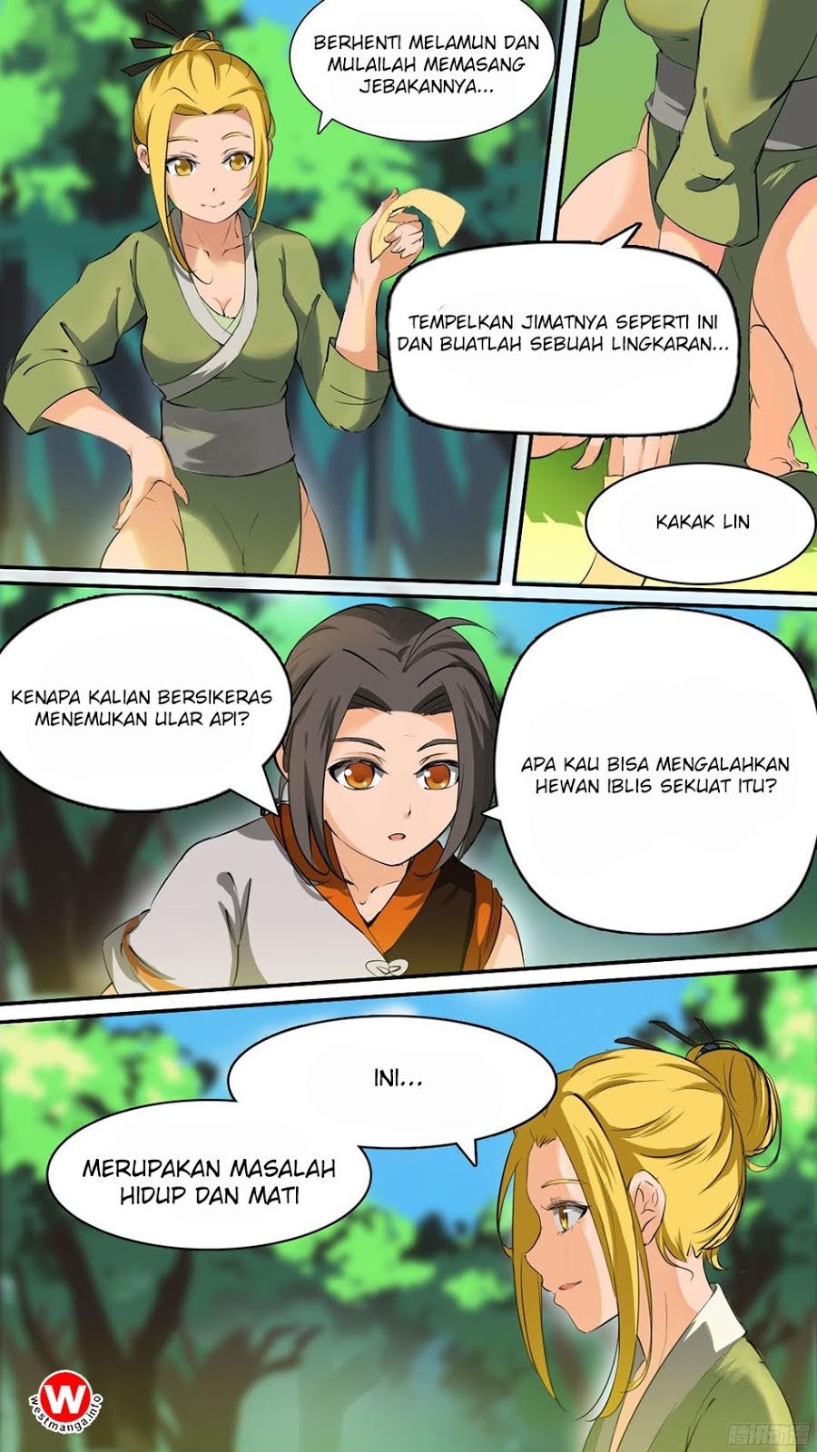 Ten Thousand Paths to Becoming a God Chapter 04 Bahasa Indonesia
