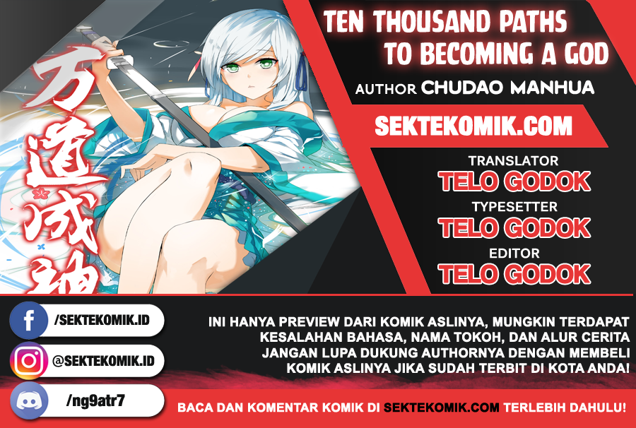 Ten Thousand Paths to Becoming a God Chapter 27 Bahasa Indonesia