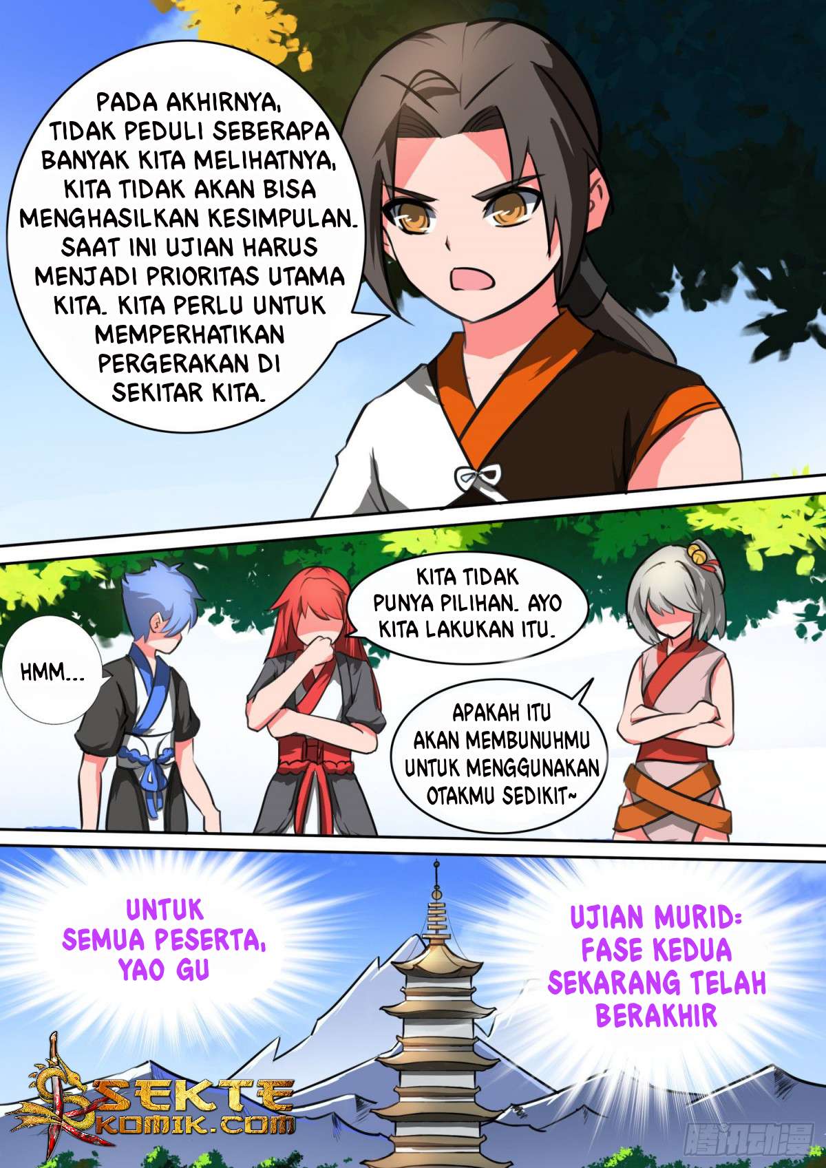 Ten Thousand Paths to Becoming a God Chapter 27 Bahasa Indonesia