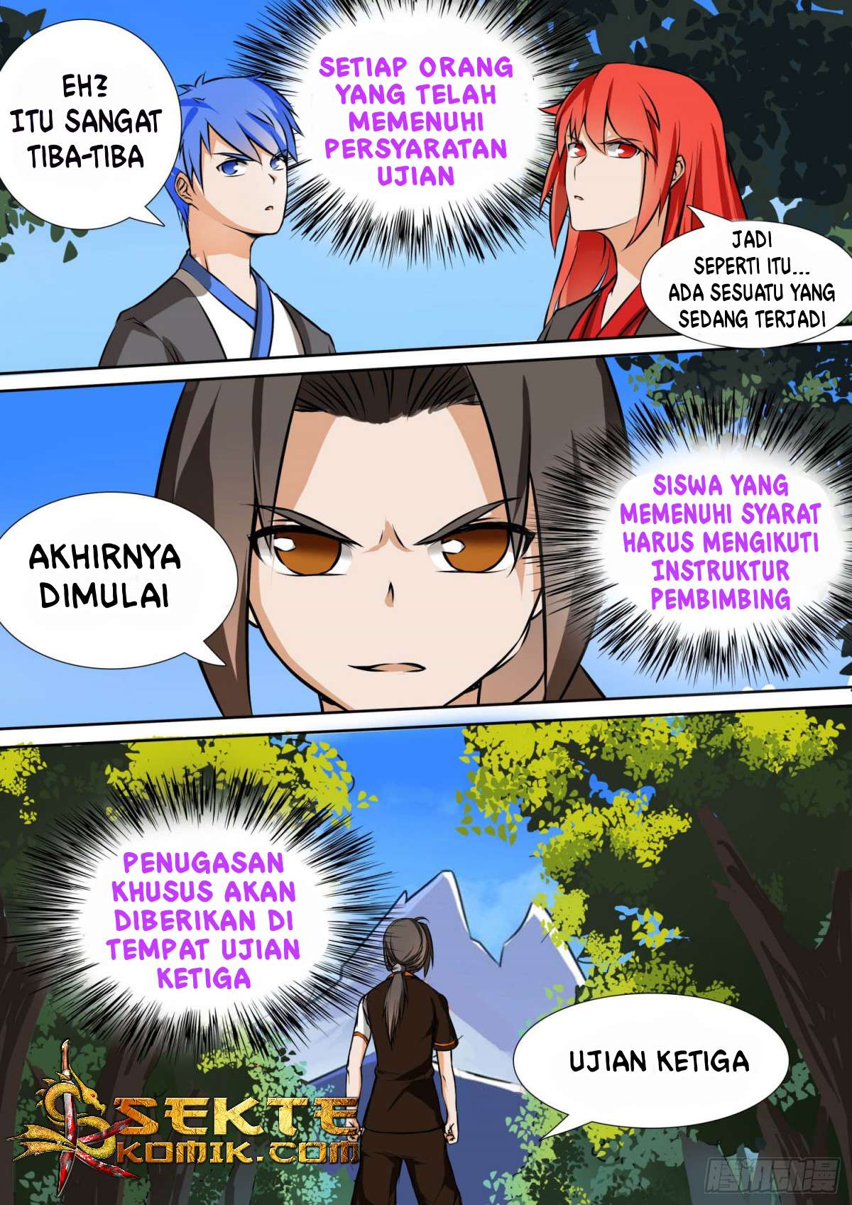 Ten Thousand Paths to Becoming a God Chapter 27 Bahasa Indonesia