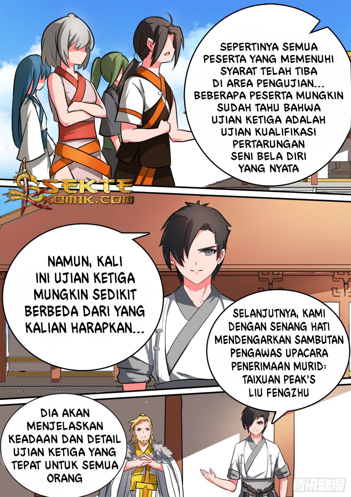 Ten Thousand Paths to Becoming a God Chapter 27 Bahasa Indonesia