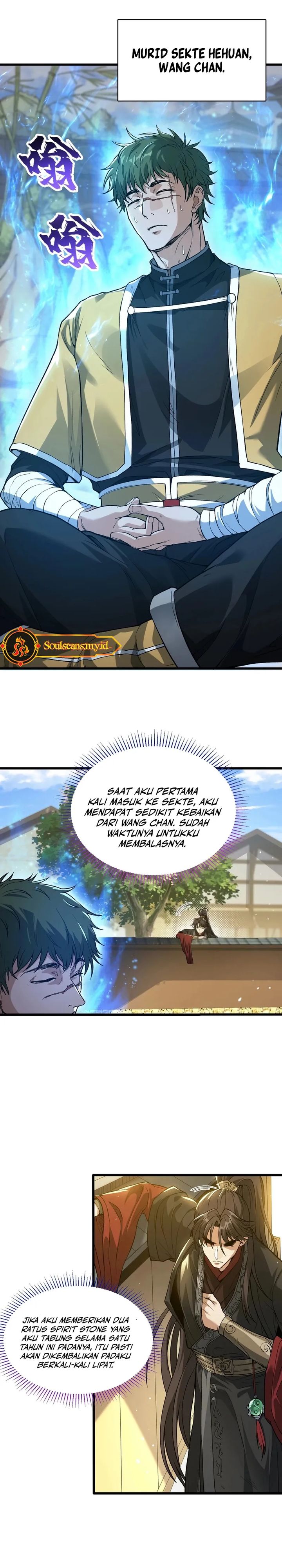 Ten Thousandfold Return, Senior Sister, Please Behave Chapter 01 Bahasa Indonesia