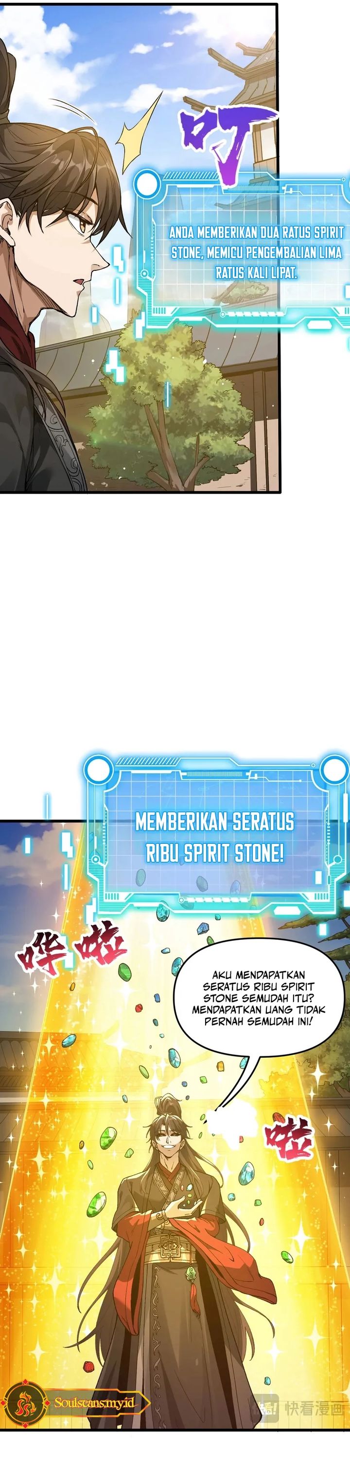 Ten Thousandfold Return, Senior Sister, Please Behave Chapter 01 Bahasa Indonesia