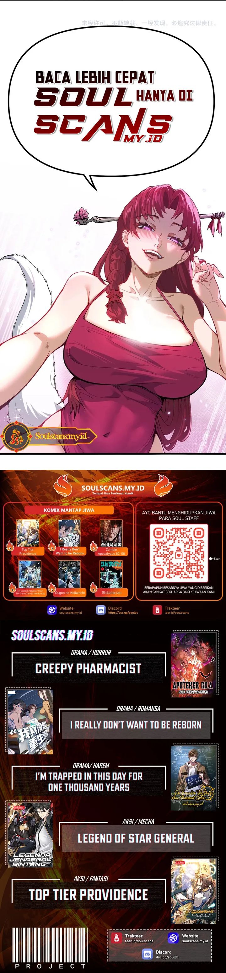 Ten Thousandfold Return, Senior Sister, Please Behave Chapter 01 Bahasa Indonesia