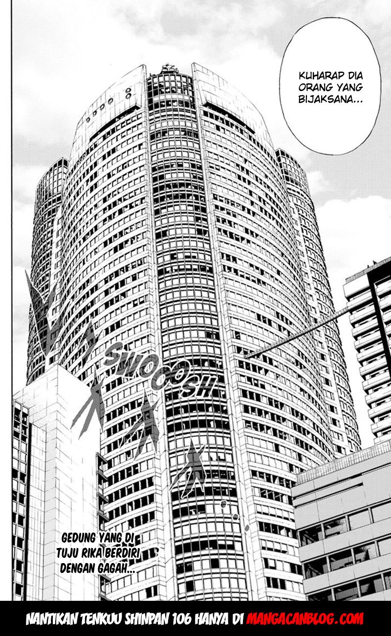 Tenkuu Shinpan Chapter 105 Bahasa Indonesia