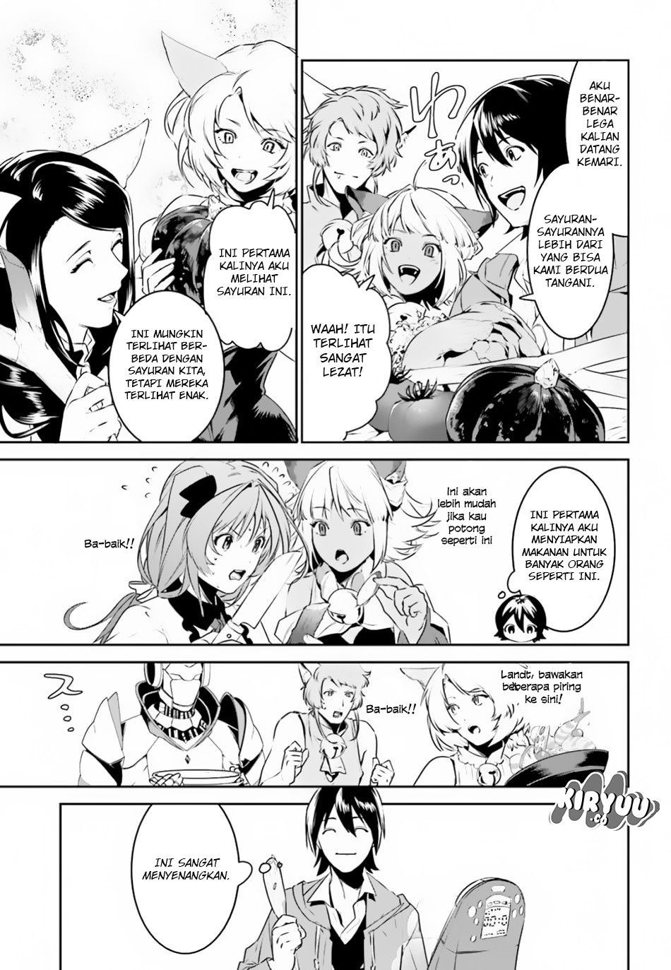 Tenkuu no Shiro o Moratta no de Isekai de Tanoshiku Asobitai chapter 4