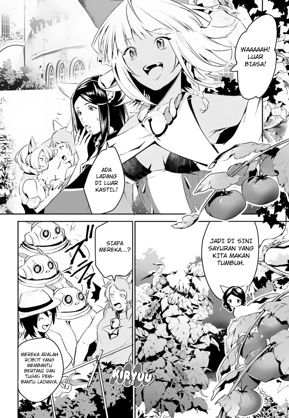 Tenkuu no Shiro o Moratta no de Isekai de Tanoshiku Asobitai chapter 4