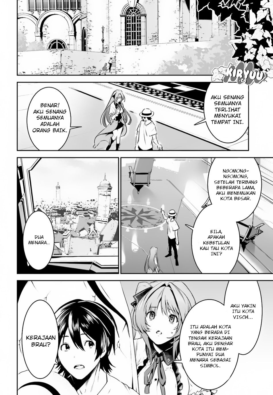 Tenkuu no Shiro o Moratta no de Isekai de Tanoshiku Asobitai chapter 4