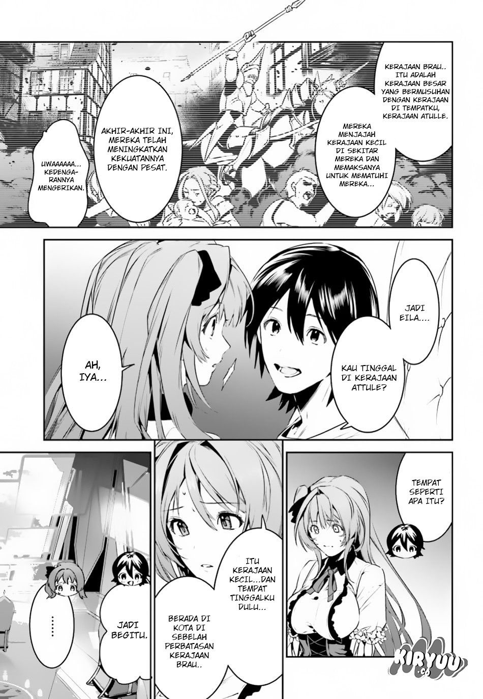 Tenkuu no Shiro o Moratta no de Isekai de Tanoshiku Asobitai chapter 4