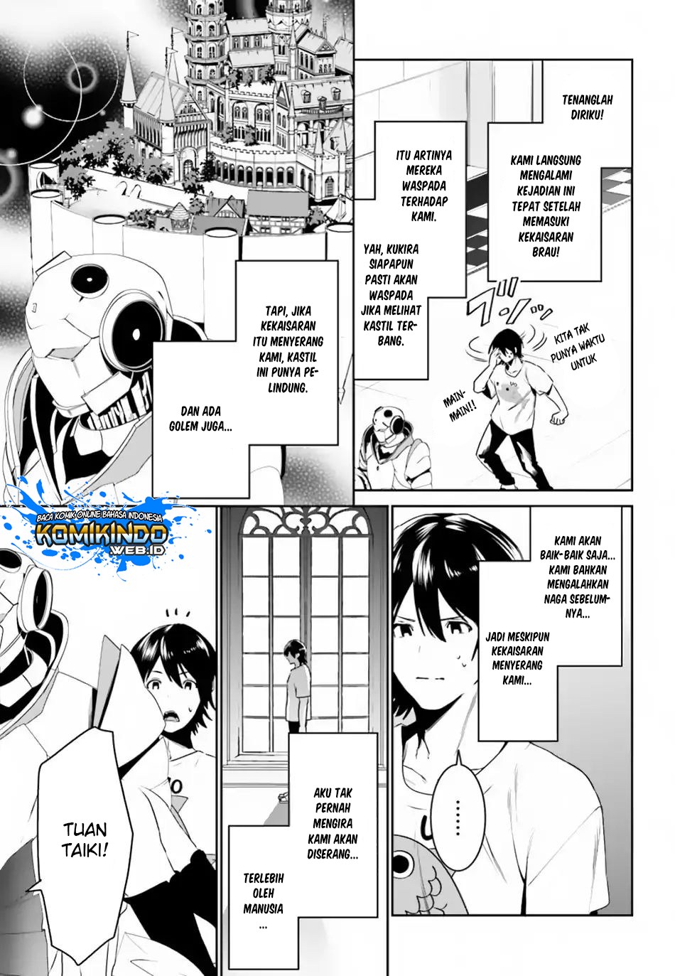 Tenkuu no Shiro o Moratta no de Isekai de Tanoshiku Asobitai chapter 5