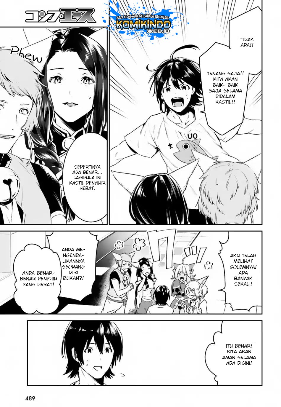 Tenkuu no Shiro o Moratta no de Isekai de Tanoshiku Asobitai chapter 5