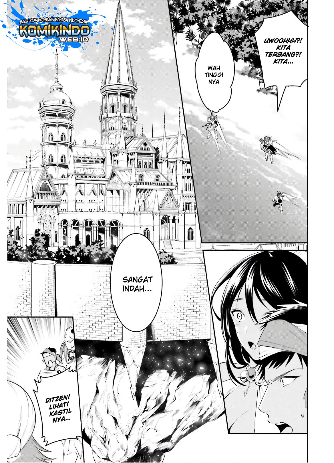 Tenkuu no Shiro o Moratta no de Isekai de Tanoshiku Asobitai chapter 13