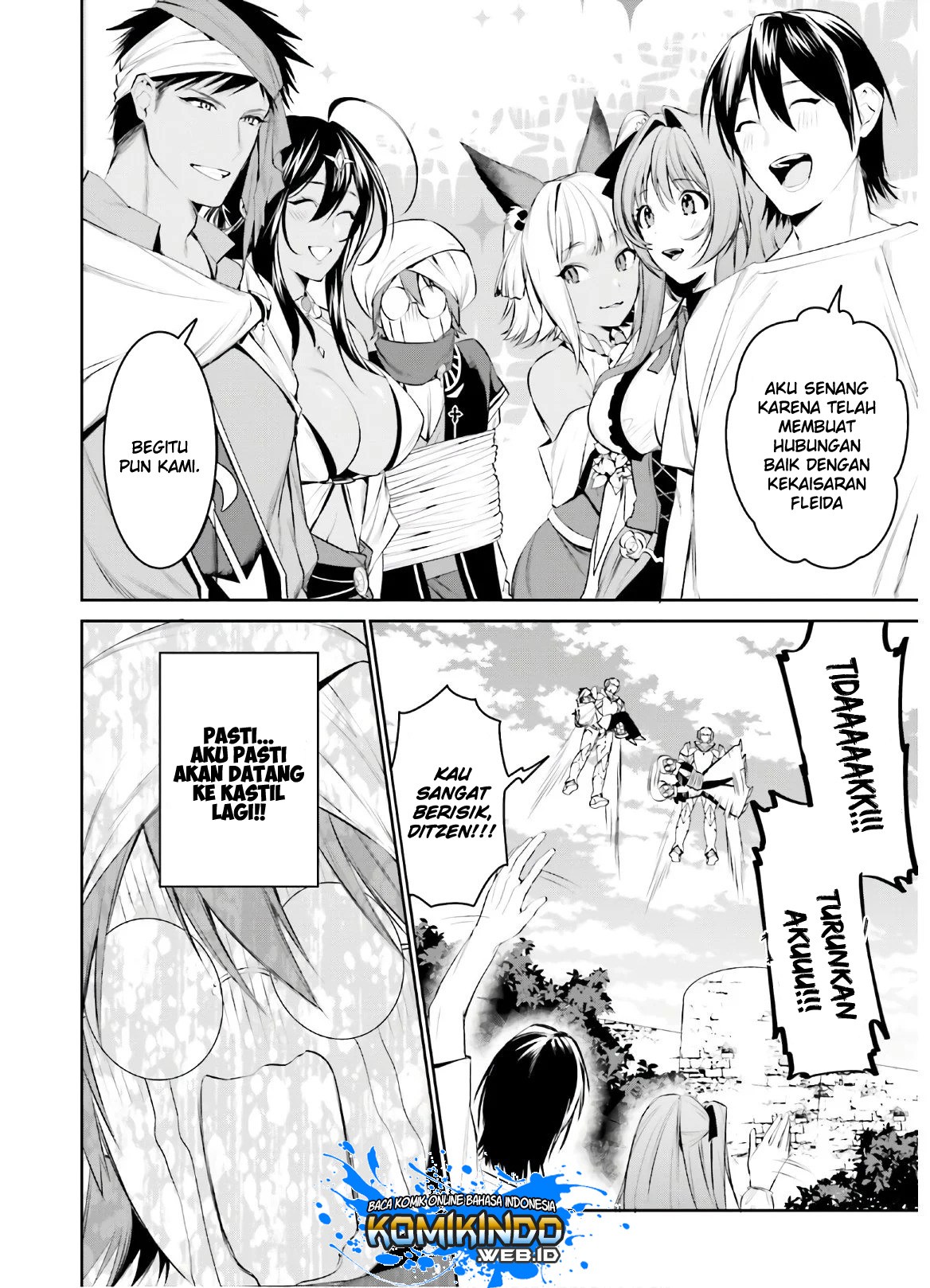 Tenkuu no Shiro o Moratta no de Isekai de Tanoshiku Asobitai chapter 13