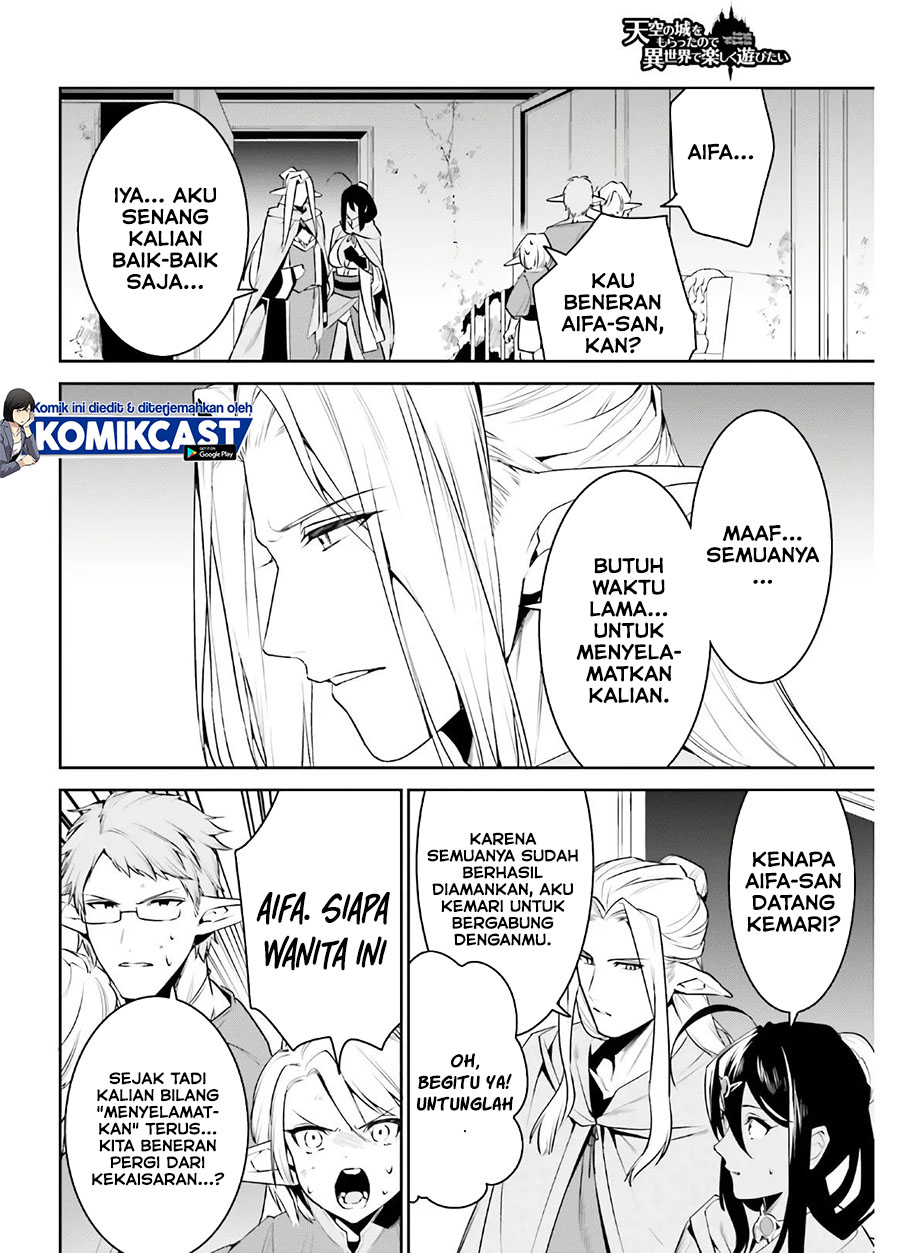 Tenkuu no Shiro o Moratta no de Isekai de Tanoshiku Asobitai chapter 19