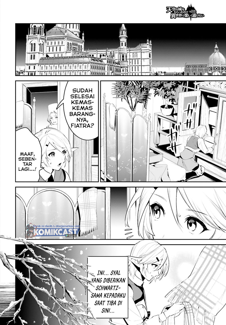 Tenkuu no Shiro o Moratta no de Isekai de Tanoshiku Asobitai chapter 22