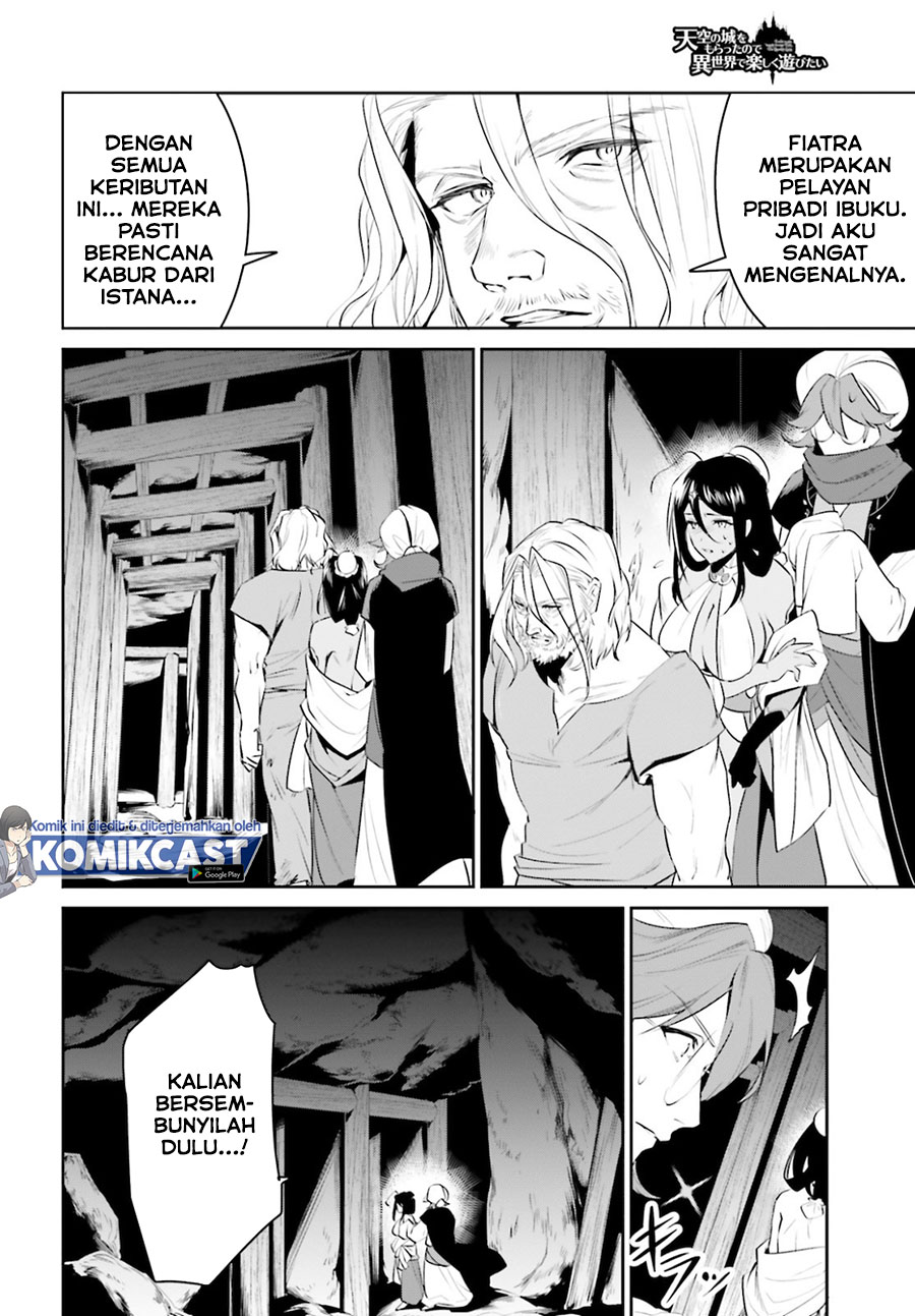 Tenkuu no Shiro o Moratta no de Isekai de Tanoshiku Asobitai chapter 22