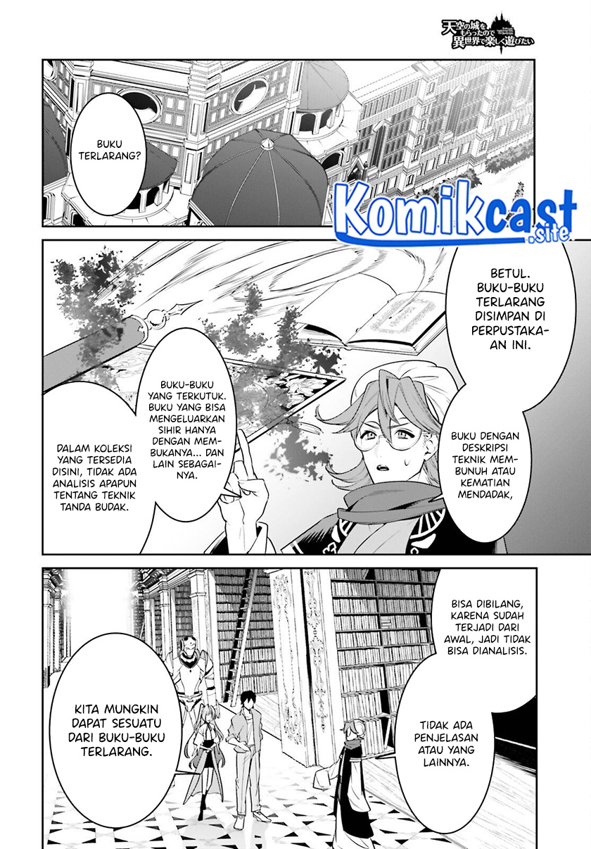Tenkuu no Shiro o Moratta no de Isekai de Tanoshiku Asobitai chapter 30