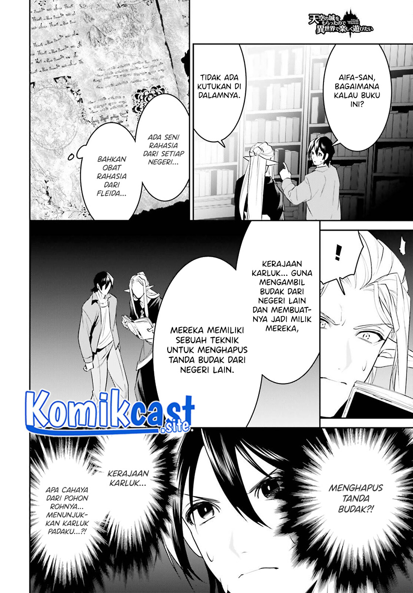 Tenkuu no Shiro o Moratta no de Isekai de Tanoshiku Asobitai chapter 30