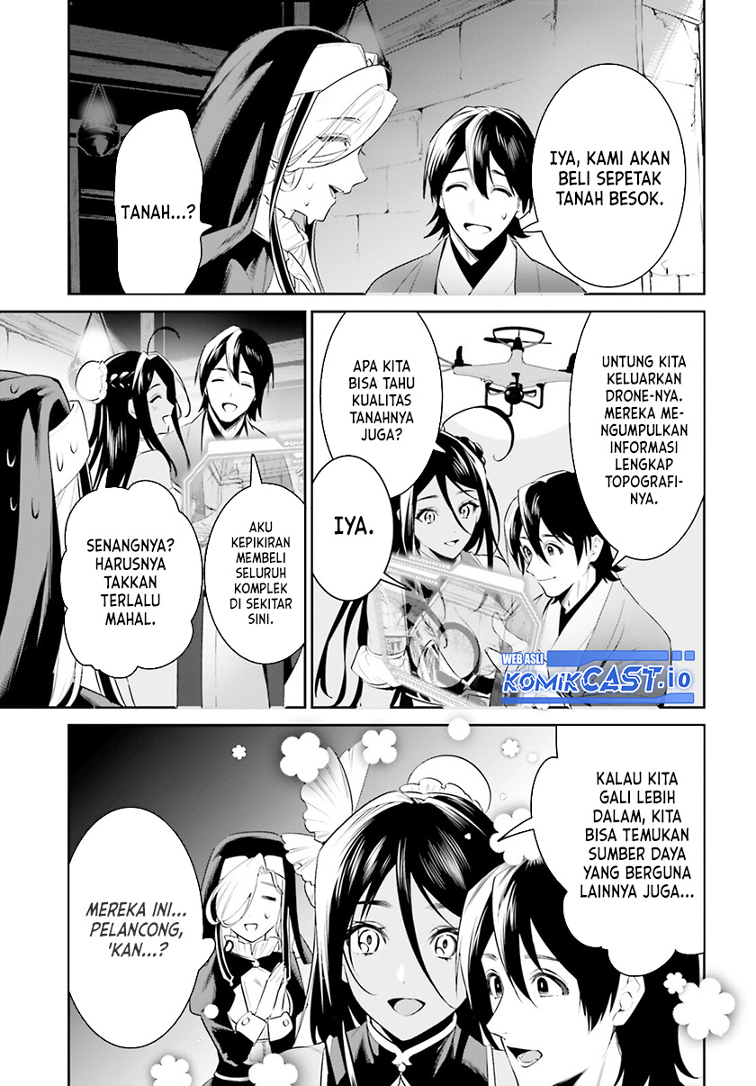 Tenkuu no Shiro o Moratta no de Isekai de Tanoshiku Asobitai Chapter 35 Bahasa Indonesia