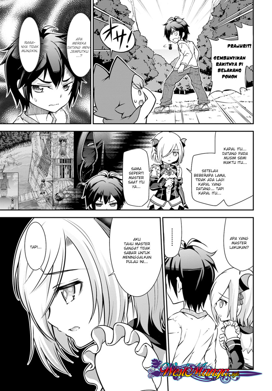 Tenohira Kaitaku Mura de Isekai Kenkokuki: Fueteku Yome-tachi to Nonbiri Mujintou Life Chapter 09 Bahasa Indonesia