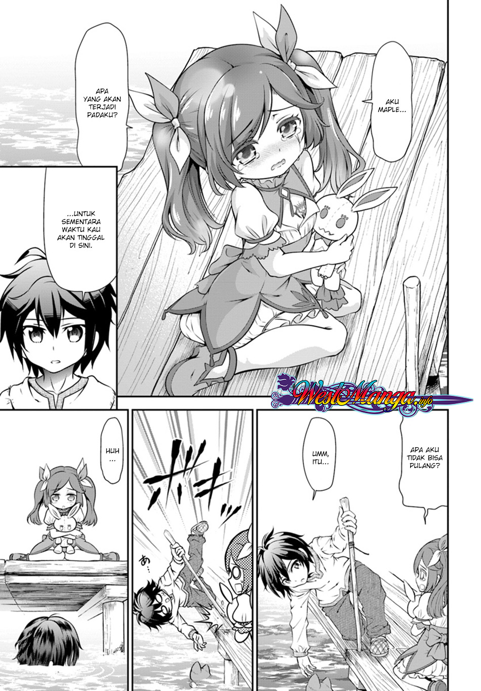 Tenohira Kaitaku Mura de Isekai Kenkokuki: Fueteku Yome-tachi to Nonbiri Mujintou Life Chapter 09 Bahasa Indonesia