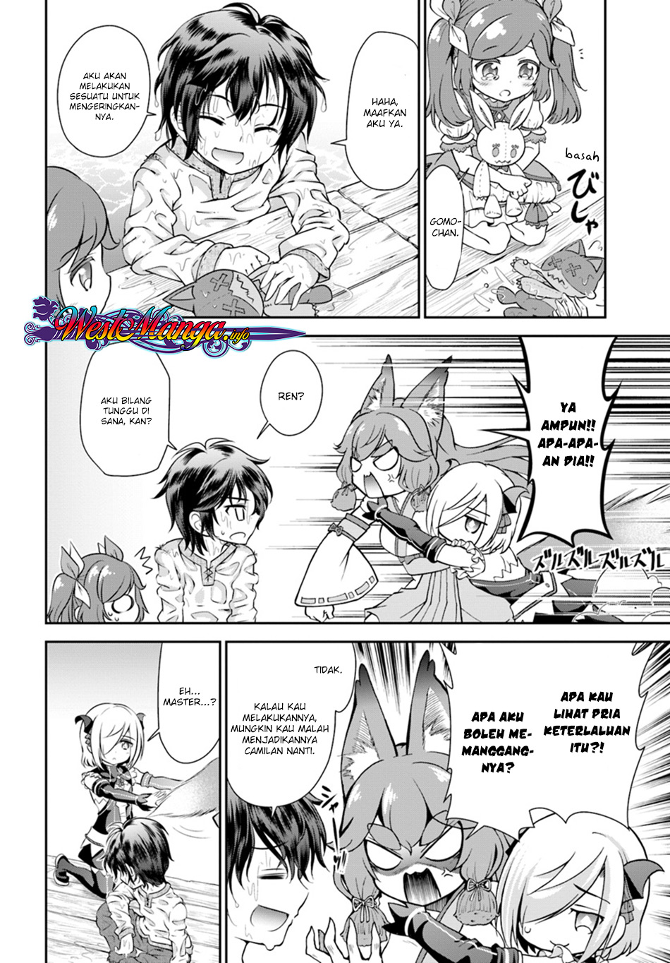 Tenohira Kaitaku Mura de Isekai Kenkokuki: Fueteku Yome-tachi to Nonbiri Mujintou Life Chapter 09 Bahasa Indonesia