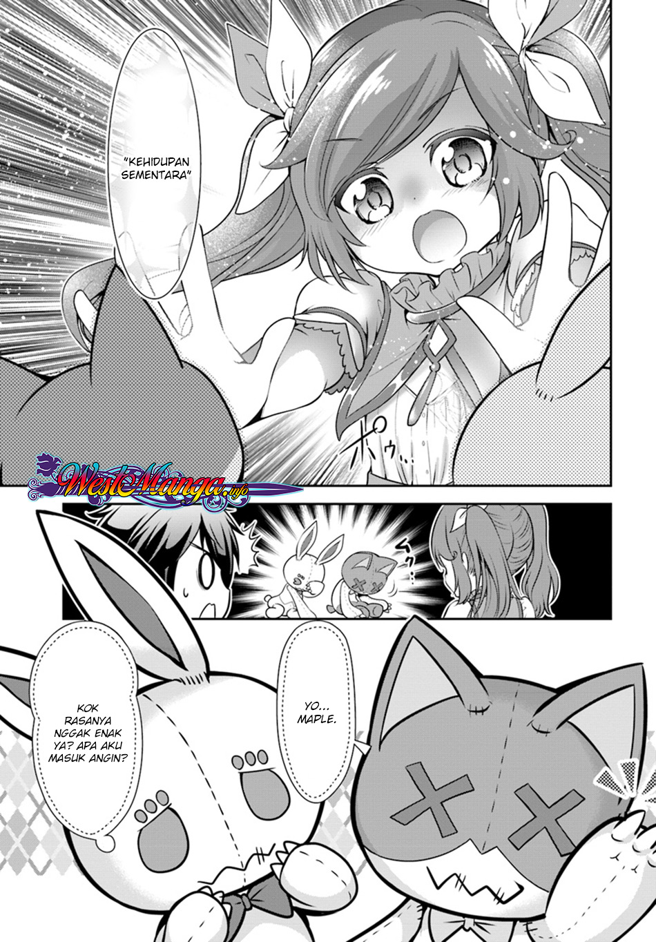 Tenohira Kaitaku Mura de Isekai Kenkokuki: Fueteku Yome-tachi to Nonbiri Mujintou Life Chapter 09 Bahasa Indonesia