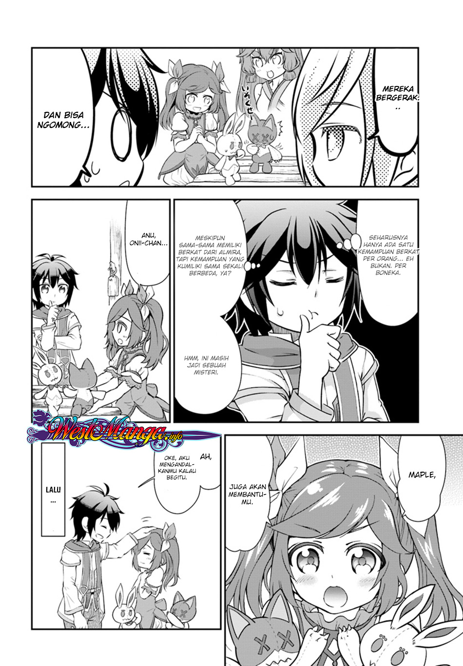 Tenohira Kaitaku Mura de Isekai Kenkokuki: Fueteku Yome-tachi to Nonbiri Mujintou Life Chapter 09 Bahasa Indonesia