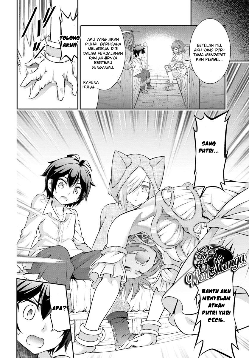 Tenohira Kaitaku Mura de Isekai Kenkokuki: Fueteku Yome-tachi to Nonbiri Mujintou Life Chapter 12 Bahasa Indonesia