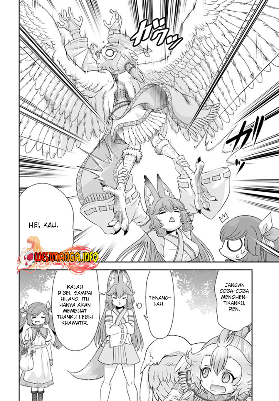 Tenohira Kaitaku Mura de Isekai Kenkokuki: Fueteku Yome-tachi to Nonbiri Mujintou Life chapter 33