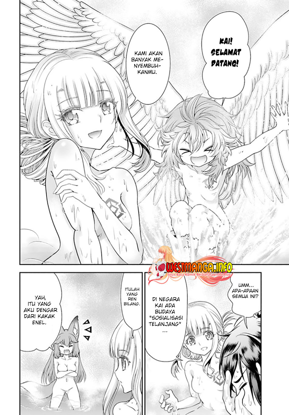 Tenohira Kaitaku Mura de Isekai Kenkokuki: Fueteku Yome-tachi to Nonbiri Mujintou Life chapter 33