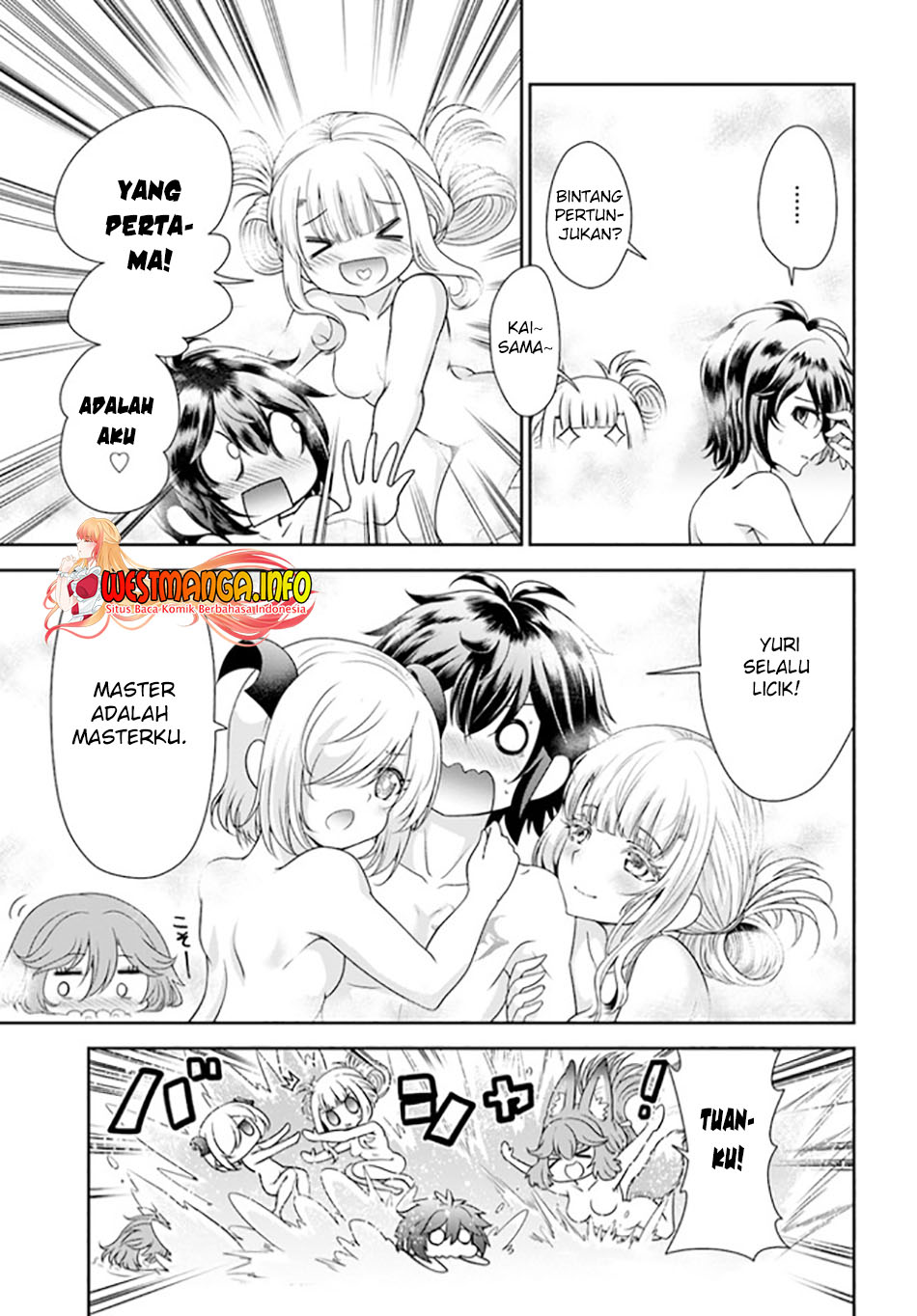 Tenohira Kaitaku Mura de Isekai Kenkokuki: Fueteku Yome-tachi to Nonbiri Mujintou Life chapter 33