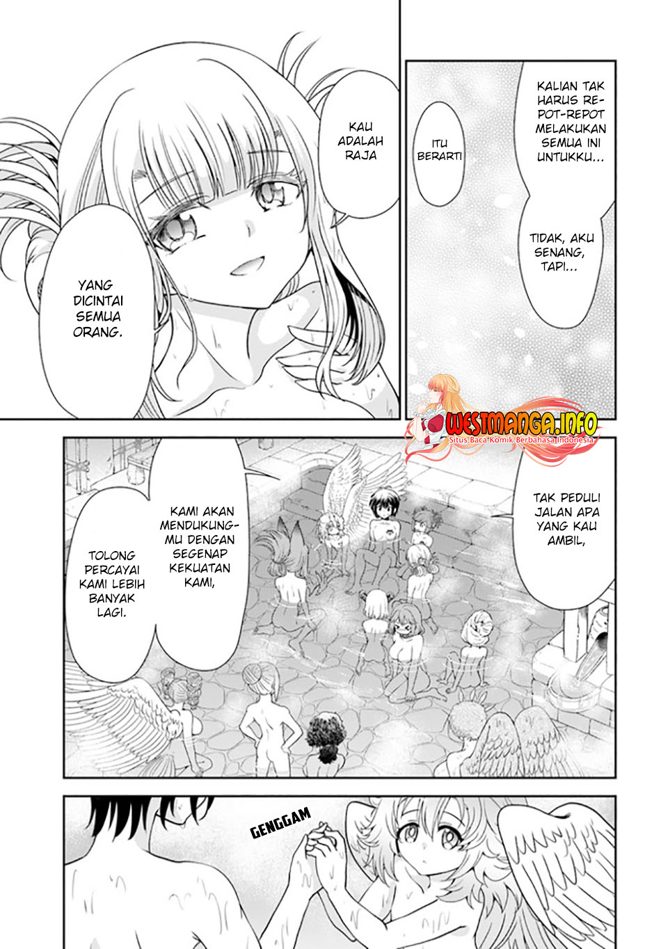 Tenohira Kaitaku Mura de Isekai Kenkokuki: Fueteku Yome-tachi to Nonbiri Mujintou Life chapter 33