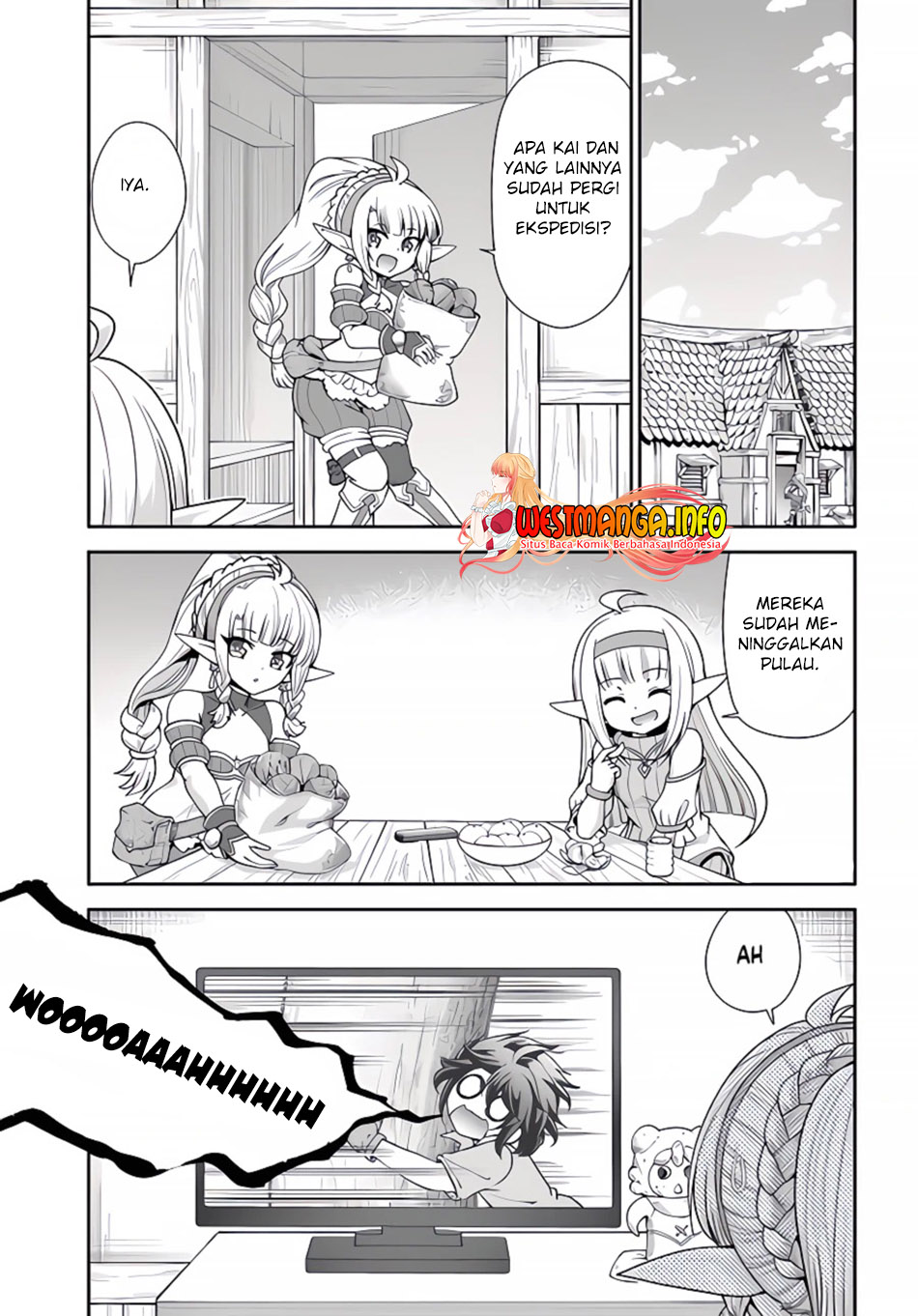 Tenohira Kaitaku Mura de Isekai Kenkokuki: Fueteku Yome-tachi to Nonbiri Mujintou Life chapter 38