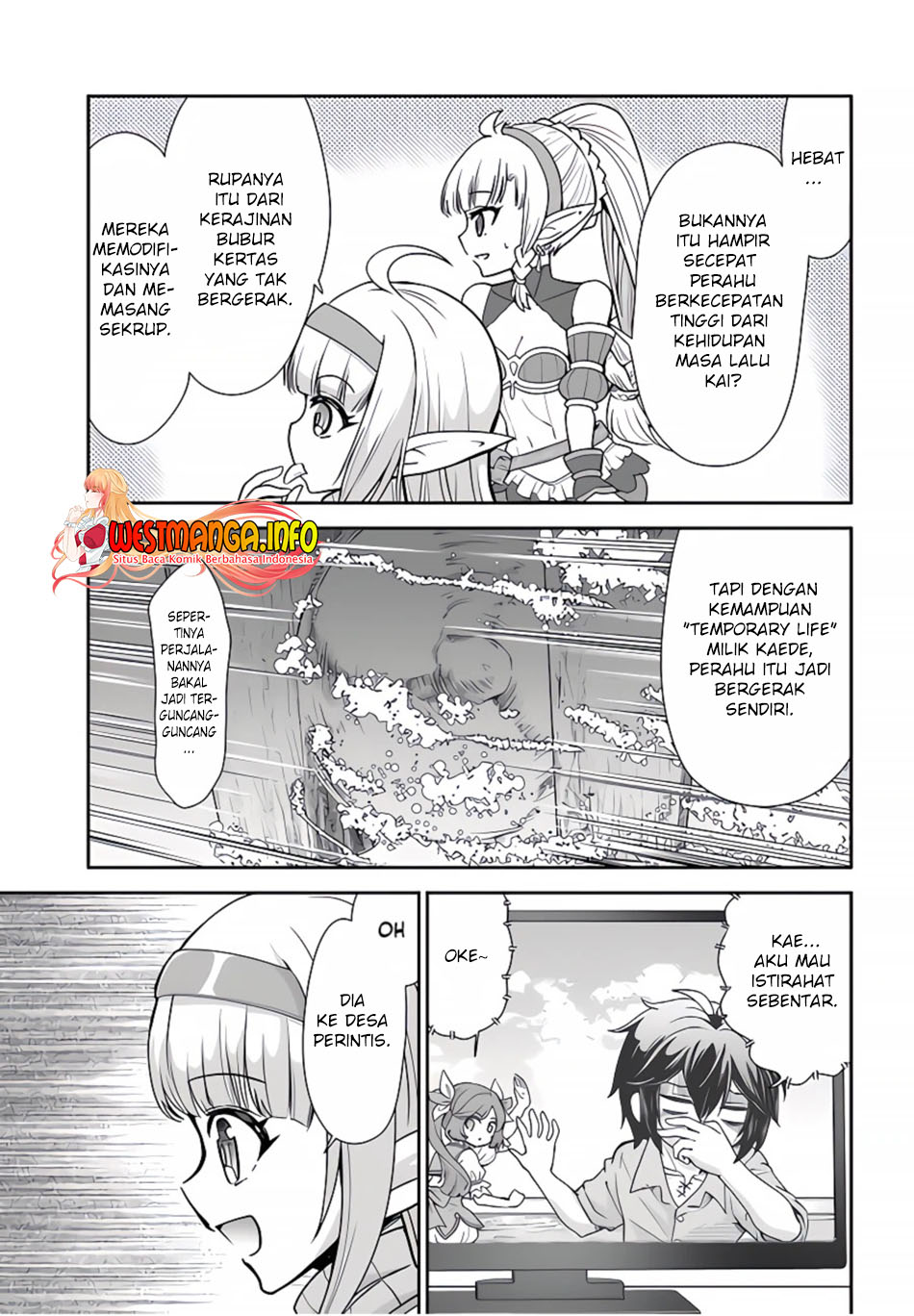 Tenohira Kaitaku Mura de Isekai Kenkokuki: Fueteku Yome-tachi to Nonbiri Mujintou Life chapter 38