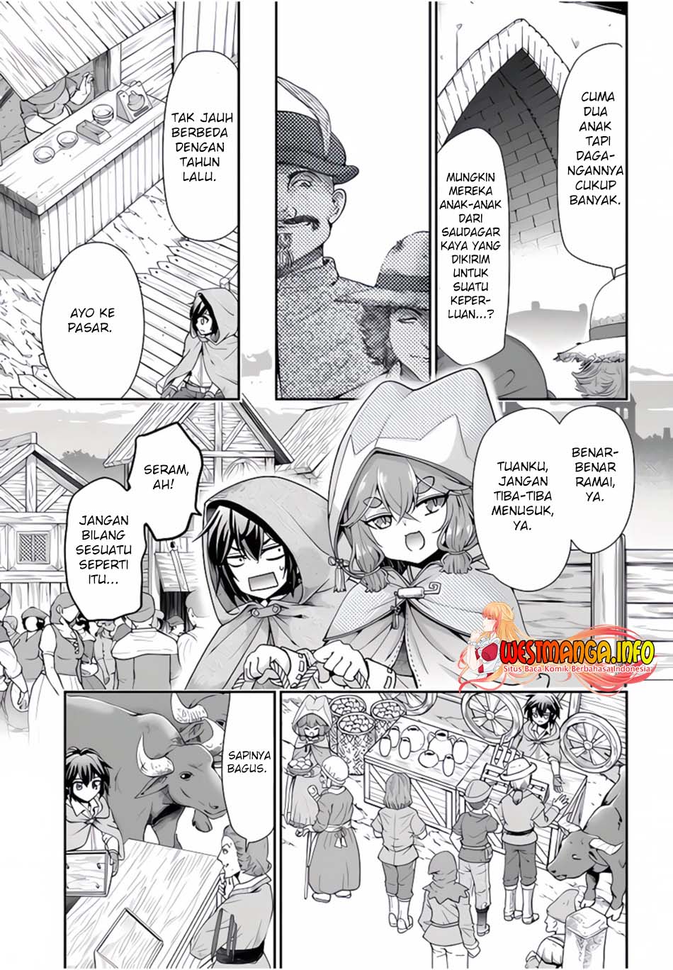 Tenohira Kaitaku Mura de Isekai Kenkokuki: Fueteku Yome-tachi to Nonbiri Mujintou Life chapter 38