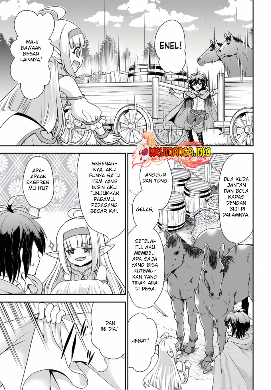 Tenohira Kaitaku Mura de Isekai Kenkokuki: Fueteku Yome-tachi to Nonbiri Mujintou Life chapter 38