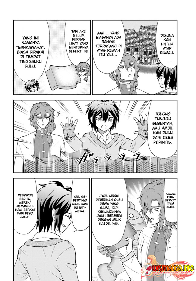 Tenohira Kaitaku Mura de Isekai Kenkokuki: Fueteku Yome-tachi to Nonbiri Mujintou Life Chapter 43 Bahasa Indonesia