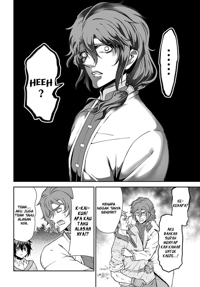 Tenohira Kaitaku Mura de Isekai Kenkokuki: Fueteku Yome-tachi to Nonbiri Mujintou Life Chapter 43 Bahasa Indonesia