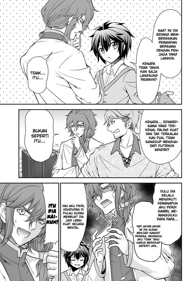 Tenohira Kaitaku Mura de Isekai Kenkokuki: Fueteku Yome-tachi to Nonbiri Mujintou Life Chapter 43 Bahasa Indonesia