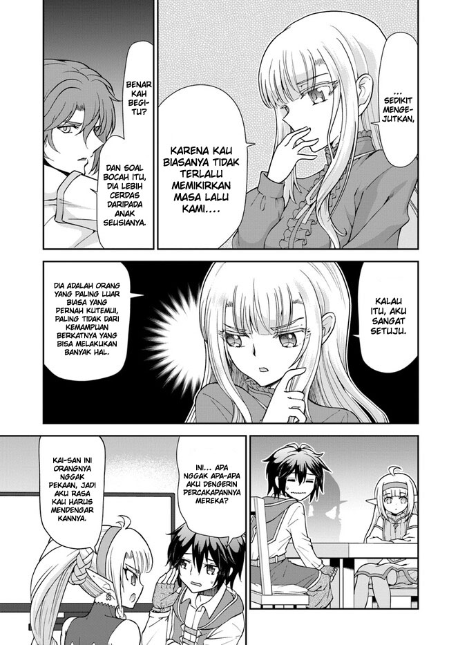 Tenohira Kaitaku Mura de Isekai Kenkokuki: Fueteku Yome-tachi to Nonbiri Mujintou Life chapter 44