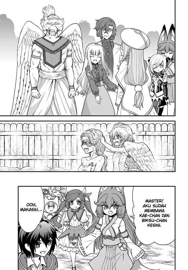 Tenohira Kaitaku Mura de Isekai Kenkokuki: Fueteku Yome-tachi to Nonbiri Mujintou Life chapter 48