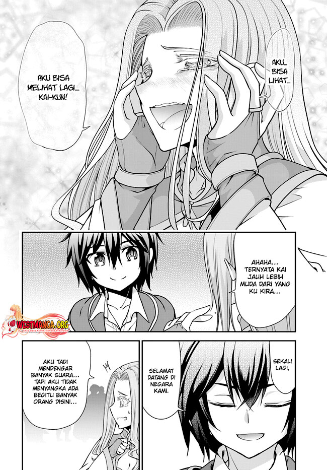 Tenohira Kaitaku Mura de Isekai Kenkokuki: Fueteku Yome-tachi to Nonbiri Mujintou Life chapter 48