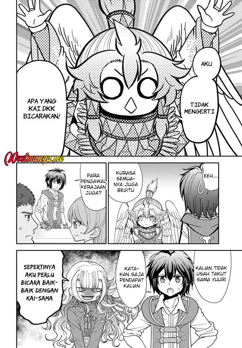 Tenohira Kaitaku Mura de Isekai Kenkokuki: Fueteku Yome-tachi to Nonbiri Mujintou Life Chapter 58 Bahasa Indonesia