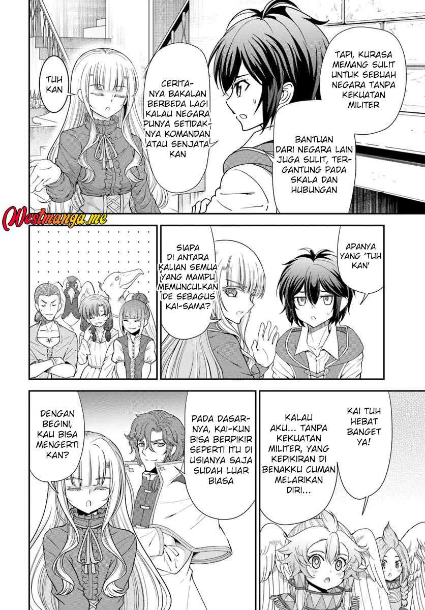 Tenohira Kaitaku Mura de Isekai Kenkokuki: Fueteku Yome-tachi to Nonbiri Mujintou Life Chapter 58 Bahasa Indonesia