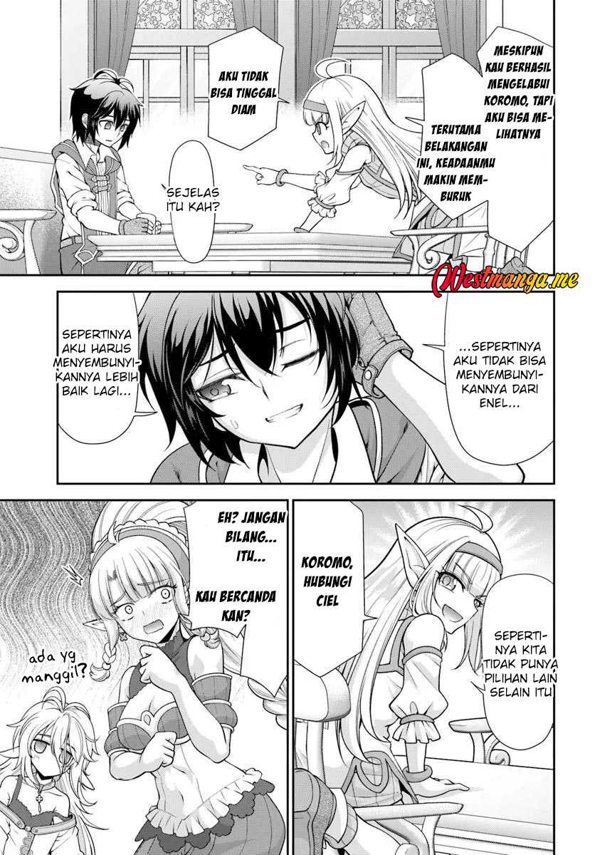 Tenohira Kaitaku Mura de Isekai Kenkokuki: Fueteku Yome-tachi to Nonbiri Mujintou Life Chapter 58 Bahasa Indonesia