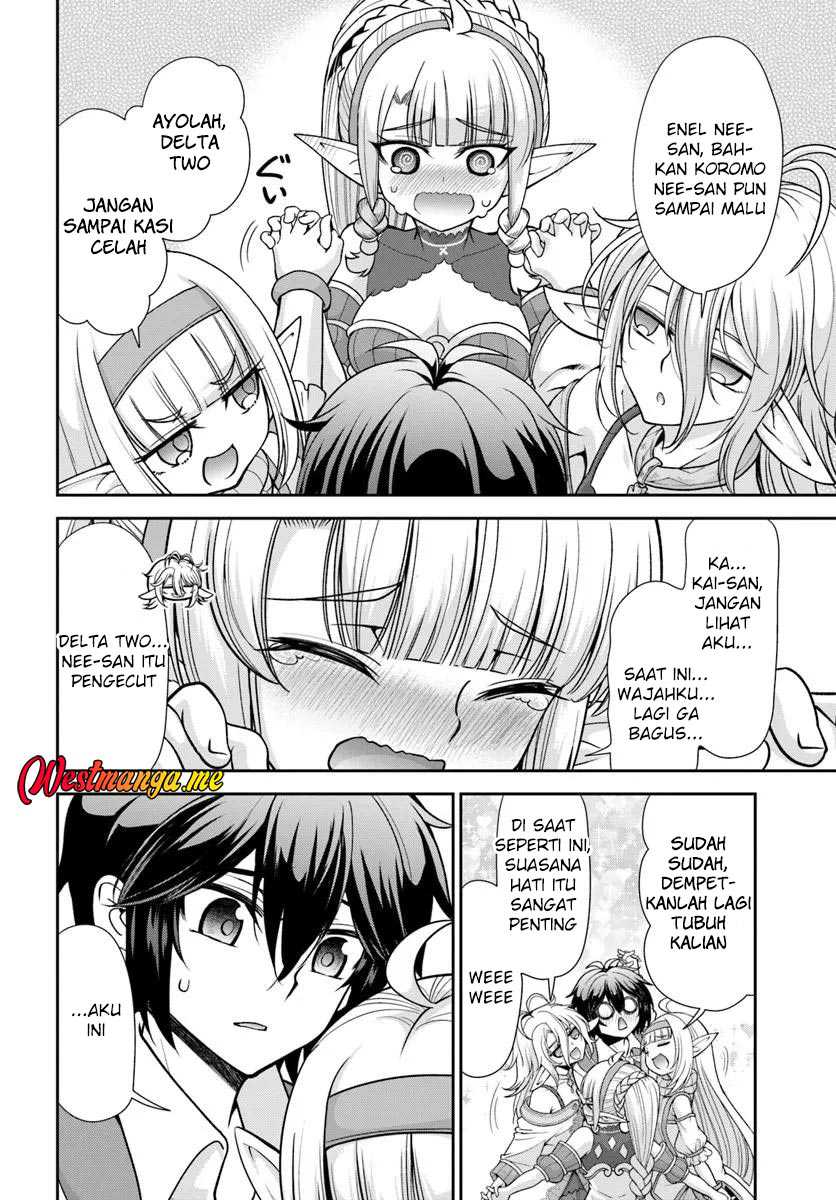 Tenohira Kaitaku Mura de Isekai Kenkokuki: Fueteku Yome-tachi to Nonbiri Mujintou Life Chapter 58 Bahasa Indonesia