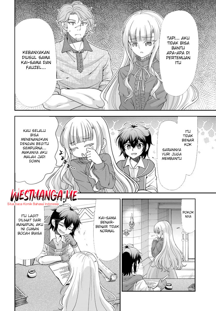 Tenohira Kaitaku Mura de Isekai Kenkokuki: Fueteku Yome-tachi to Nonbiri Mujintou Life Chapter 60 Bahasa Indonesia