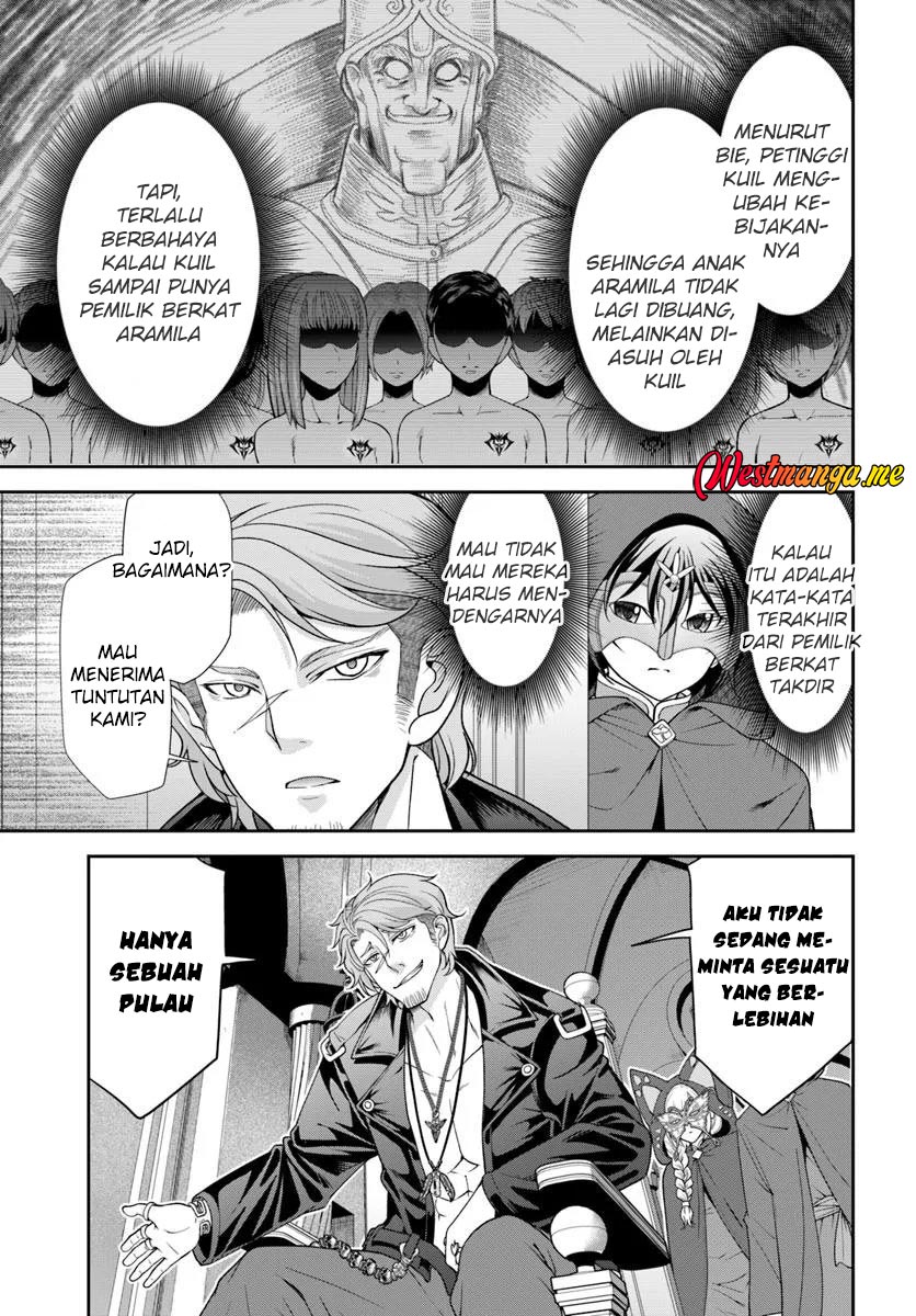 Tenohira Kaitaku Mura de Isekai Kenkokuki: Fueteku Yome-tachi to Nonbiri Mujintou Life Chapter 62 Bahasa Indonesia
